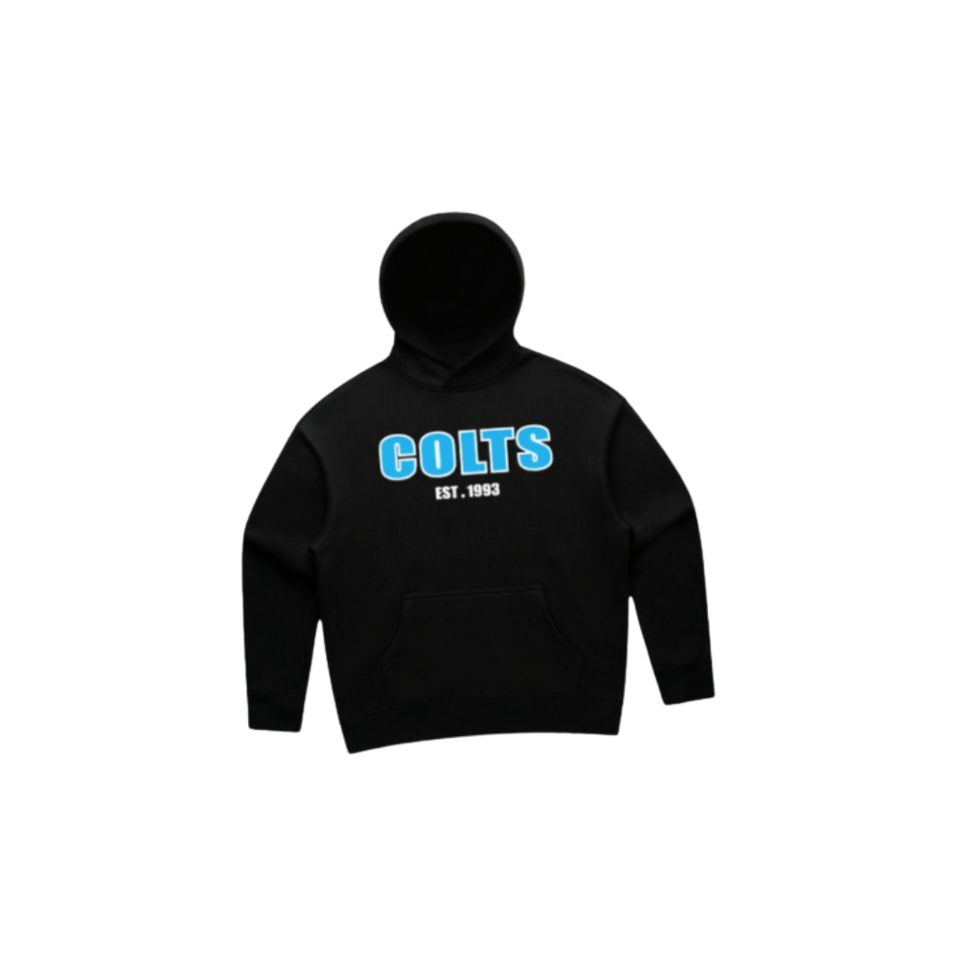 Black Retro Hoodie